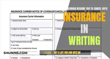 Georgia's Written Cancellation Clause: Auto Insurance and the Fine Print