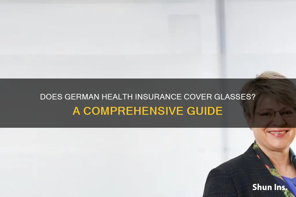 does german health insurance cover glasses