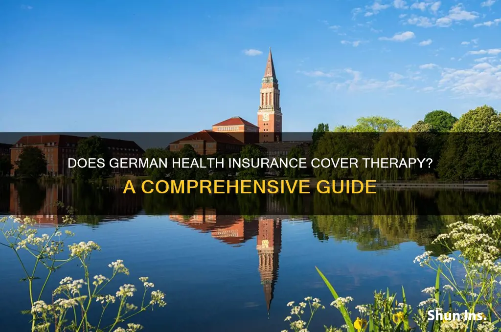 does german health insurance cover therapy