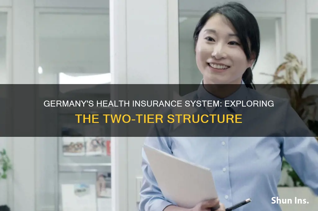 does germany have a two tier health insurance