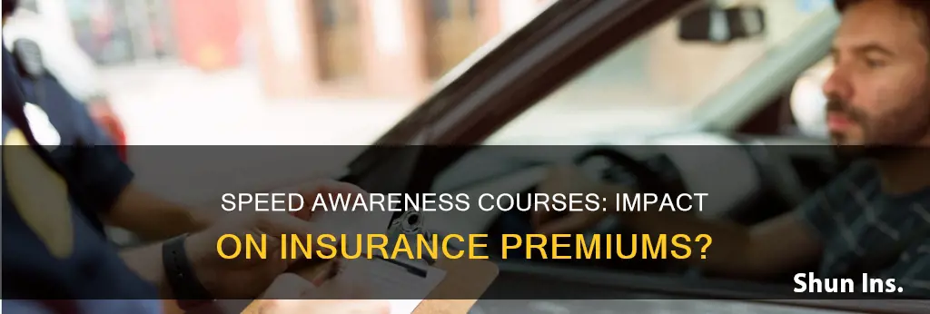 does going on a speed awareness course affect insurance