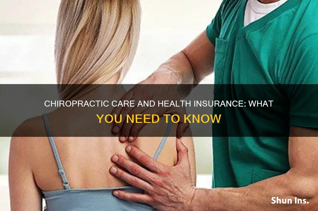 does going to a chiropractor mess up your health insurance