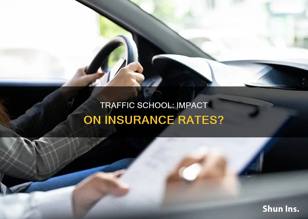 does going to traffic school affect insurance