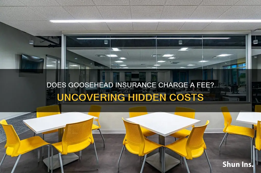 does goosehead insurance charge a fee