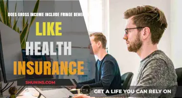 Does Gross Income Include Fringe Benefits Like Health Insurance?