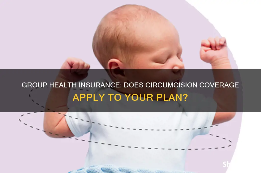 does group health insurance cover circumcision