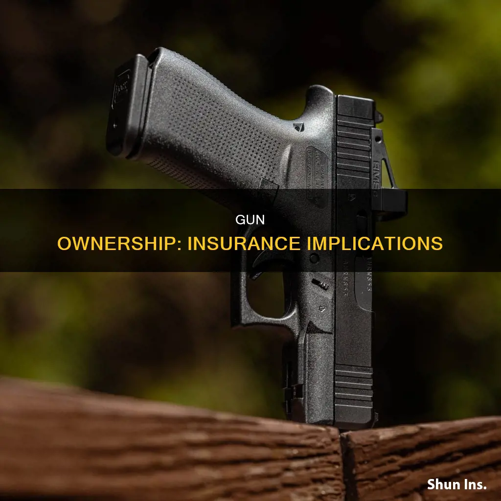 does gun ownership affect insurance