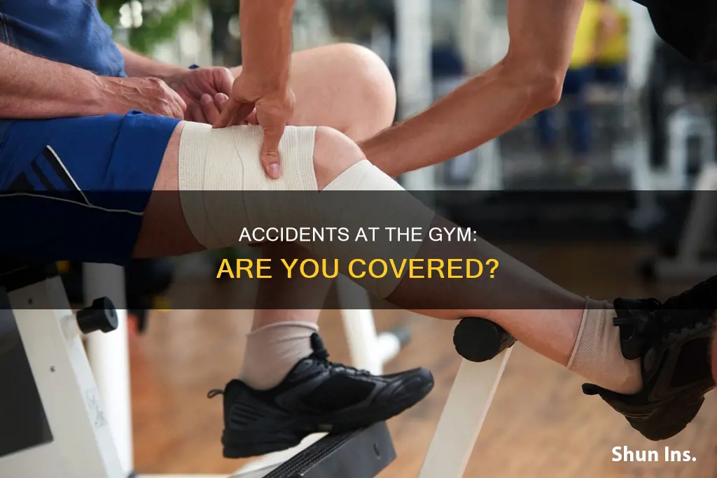 does gym have insurance for accidents