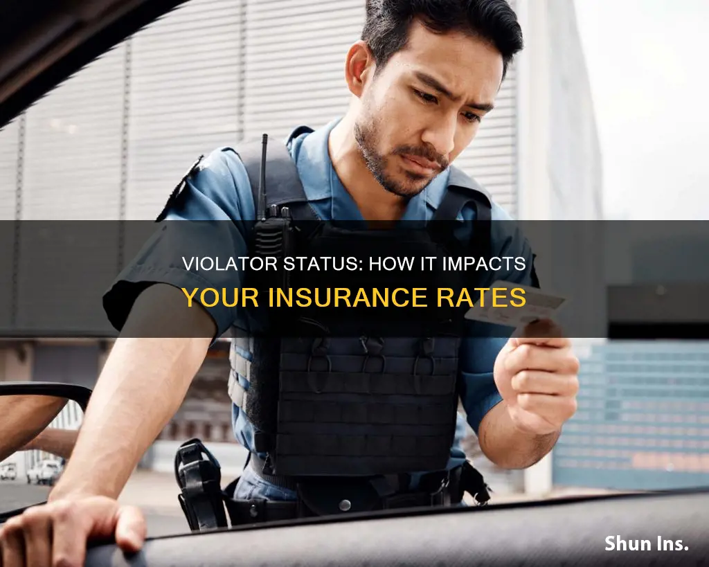 does habitual violator affect insurance