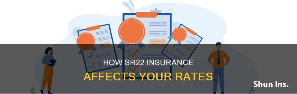 does hanging an sr22 cause your insurance to go up