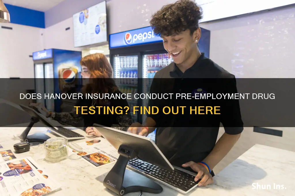 does hanover insurance drug test