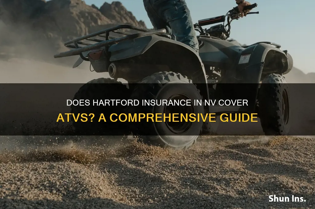 does hartford insurance in nv insured atvs