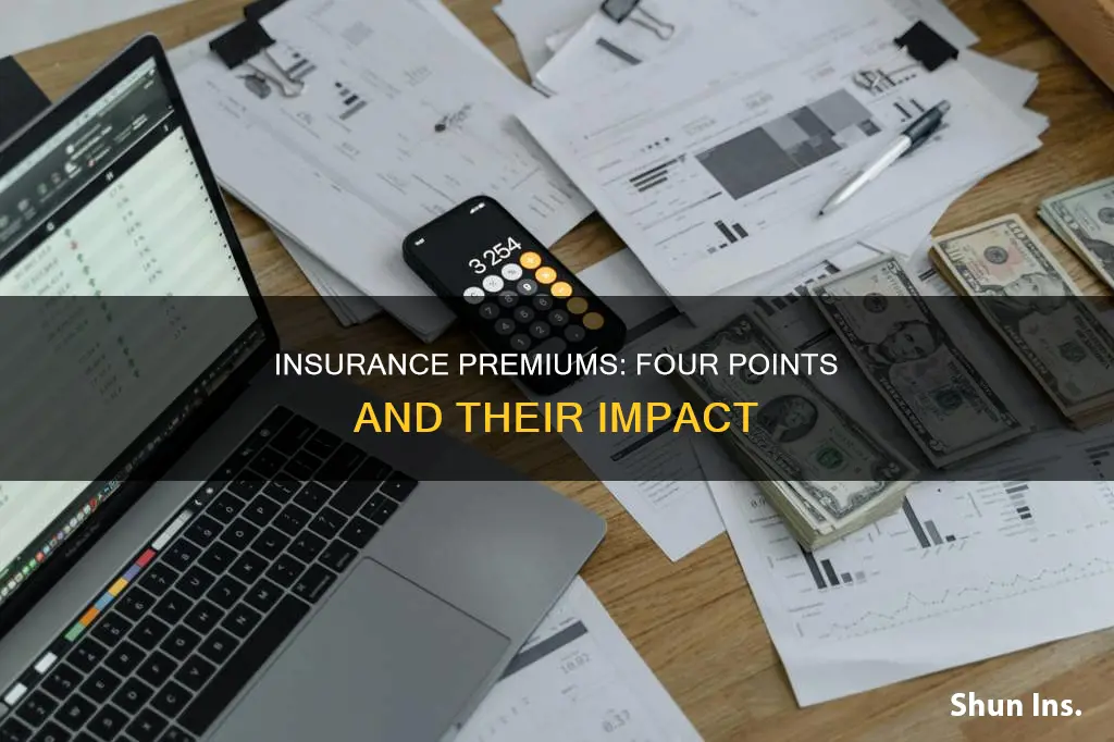 does having 4 points result in a higher insurance