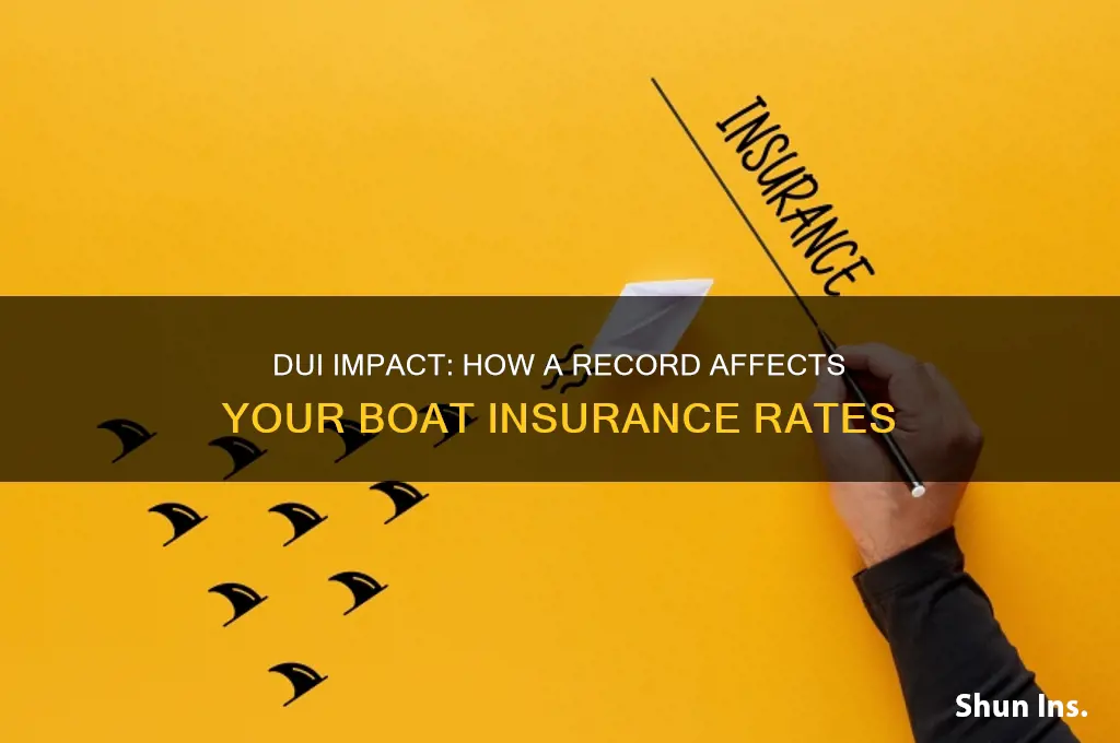 does having a dui on record effect my boat insurance