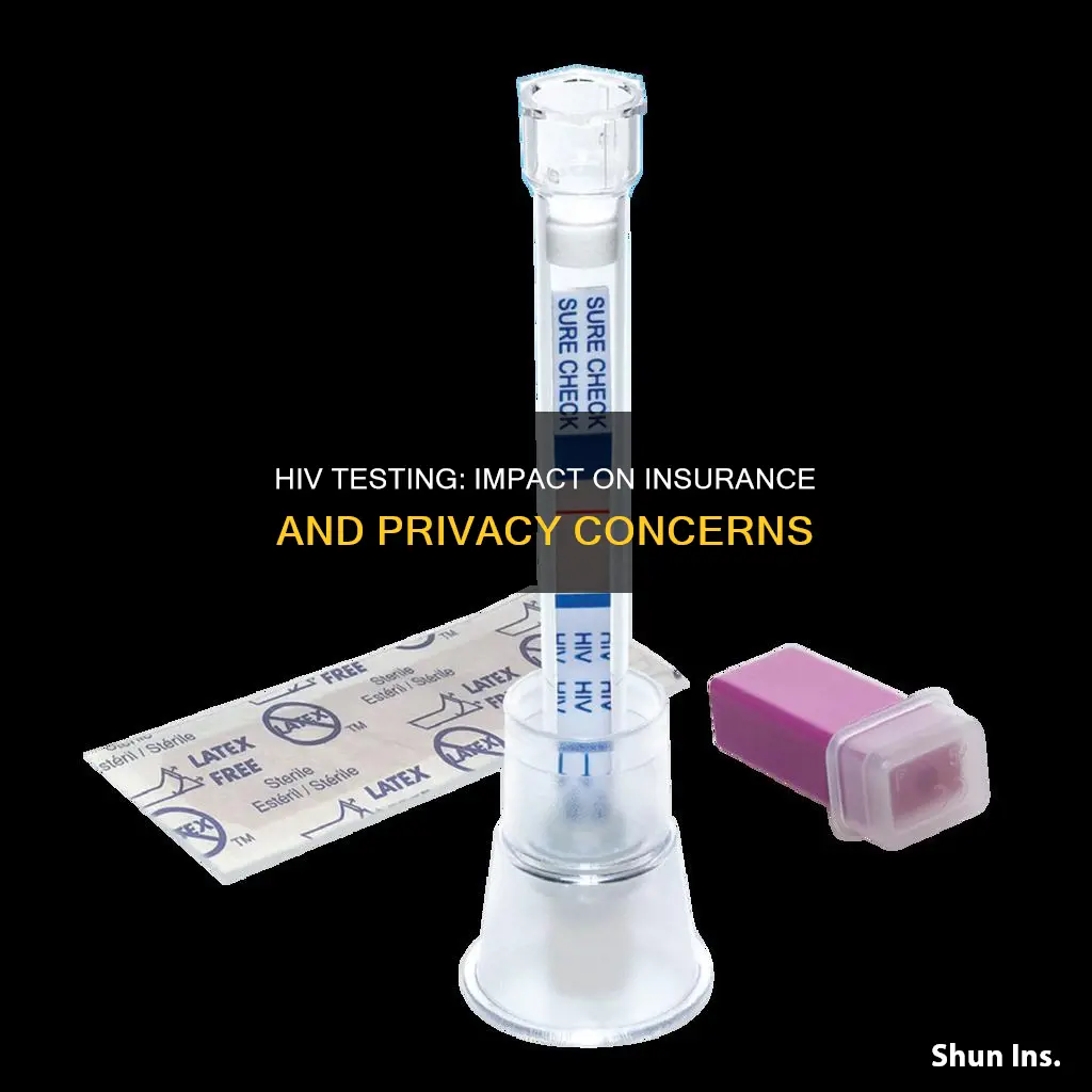 does having an hiv test affect insurance