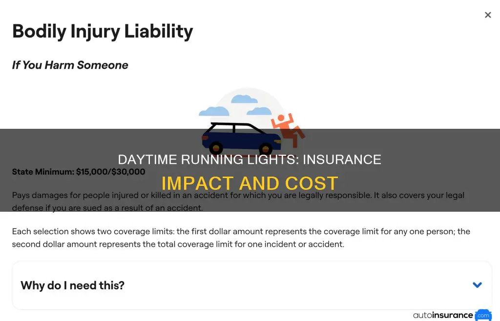 does having day running light affect insurance
