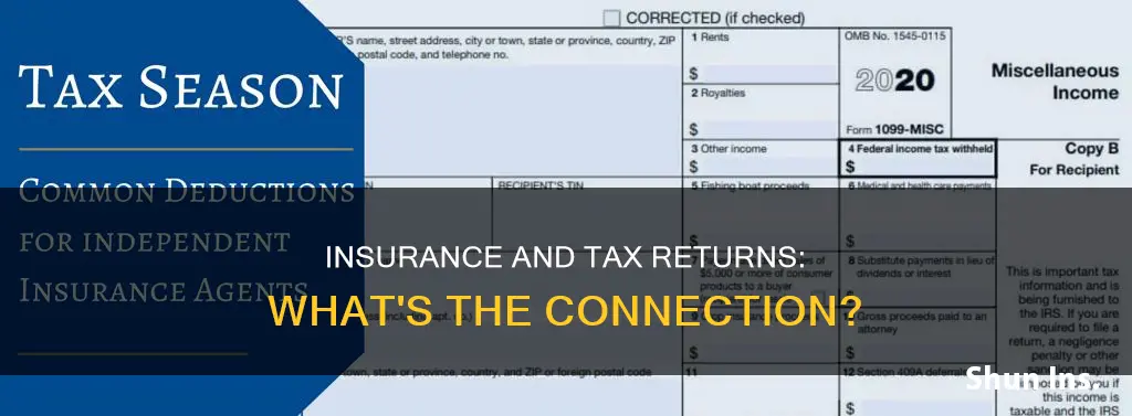 does having insurance affect tax return