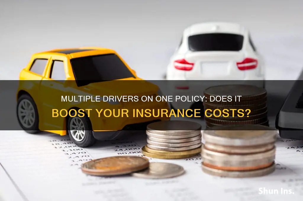 does having multiple drivers increase insurance