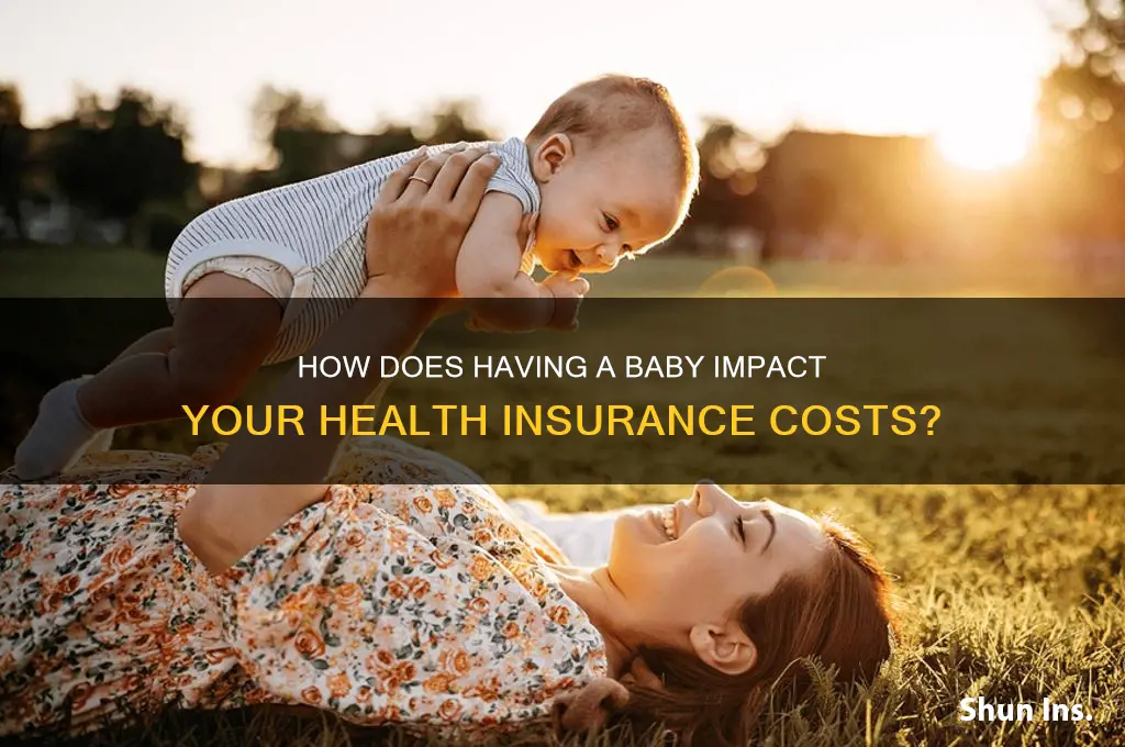 does heaklth insurance increase after baby