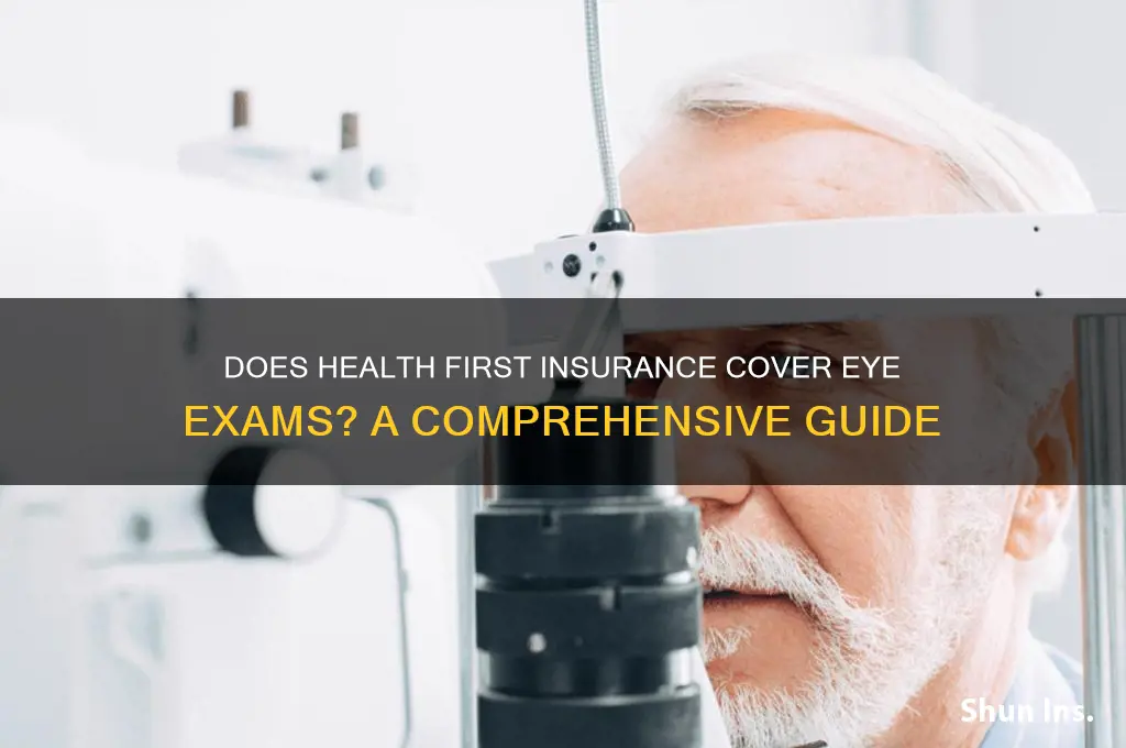 does health first health insurance cover eye exams
