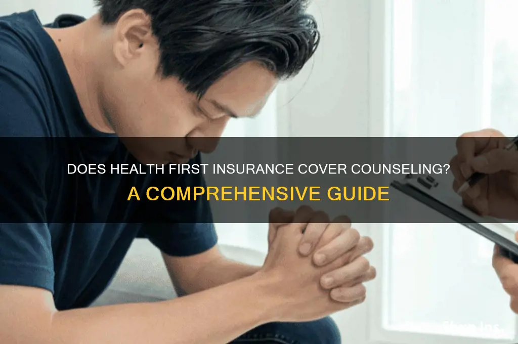 does health first insurance cover counseling