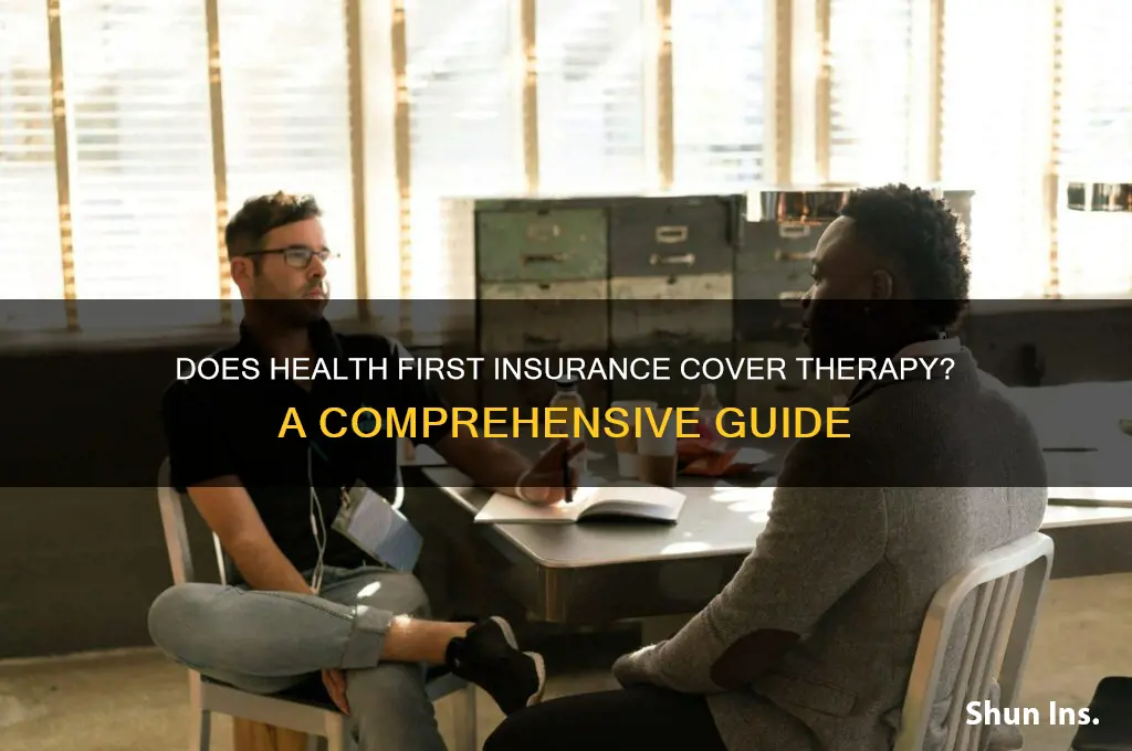 does health first insurance cover therapy