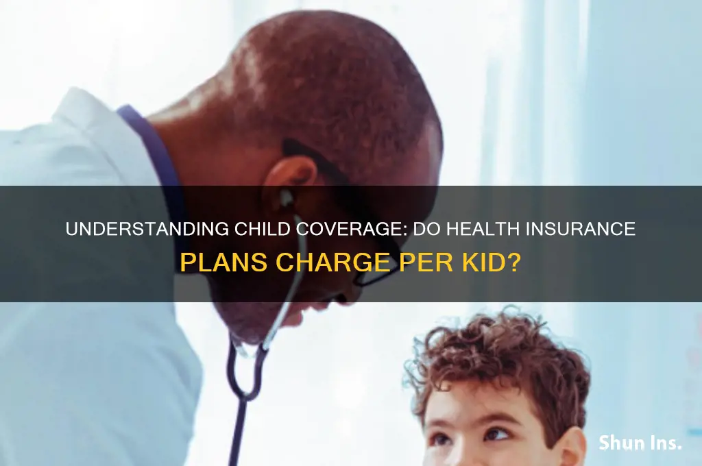 does health insurance charge for each child