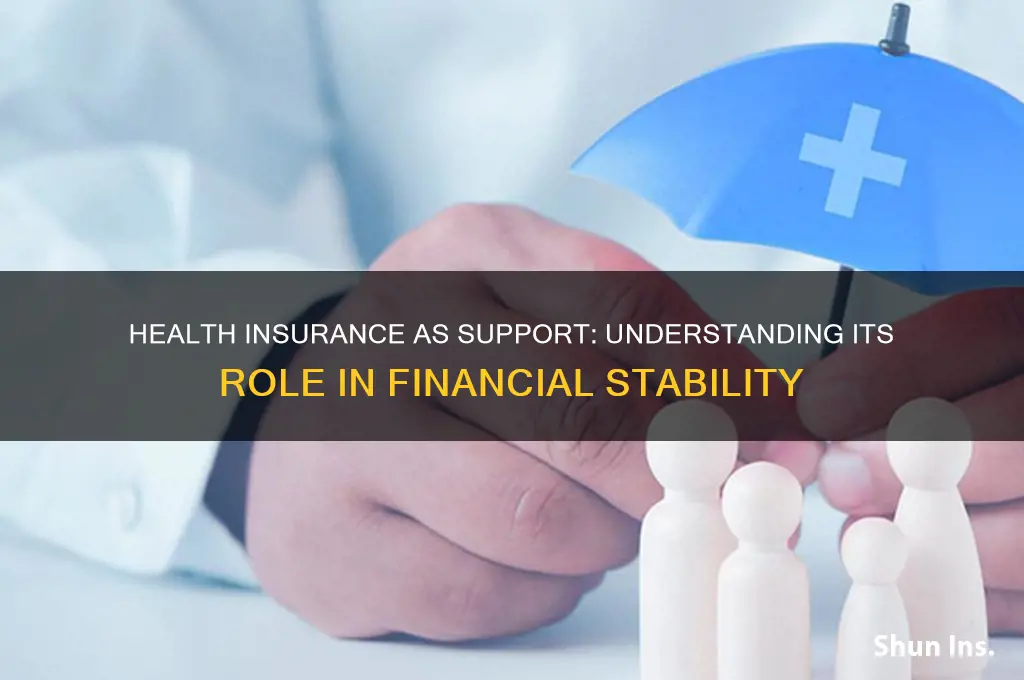 does health insurance count as support