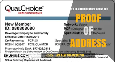 Does Health Insurance Serve as Valid Proof of Address?