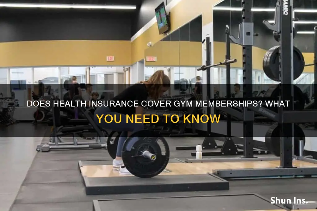 does health insurance cover a gym membership