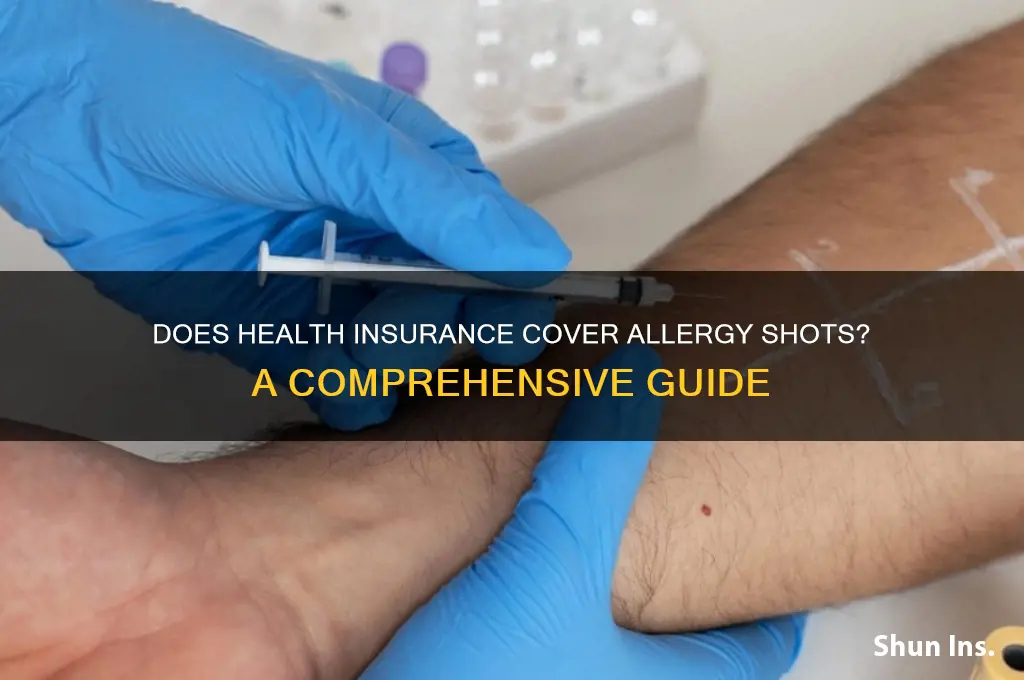 does health insurance cover allergy shots