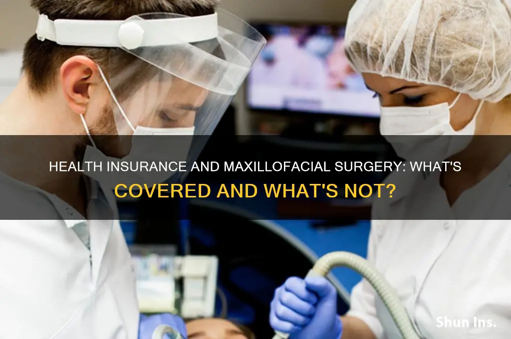 does health insurance cover any maxillofacial surgery