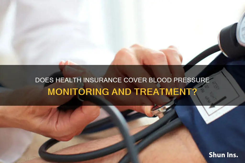 does health insurance cover blood pressure