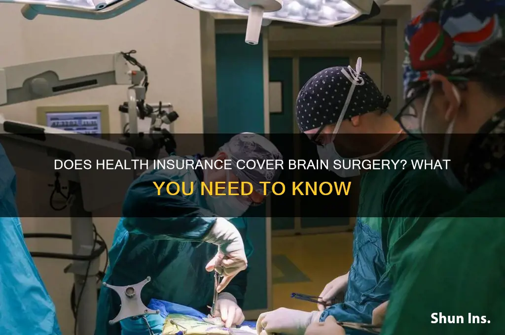 does health insurance cover brain surgery
