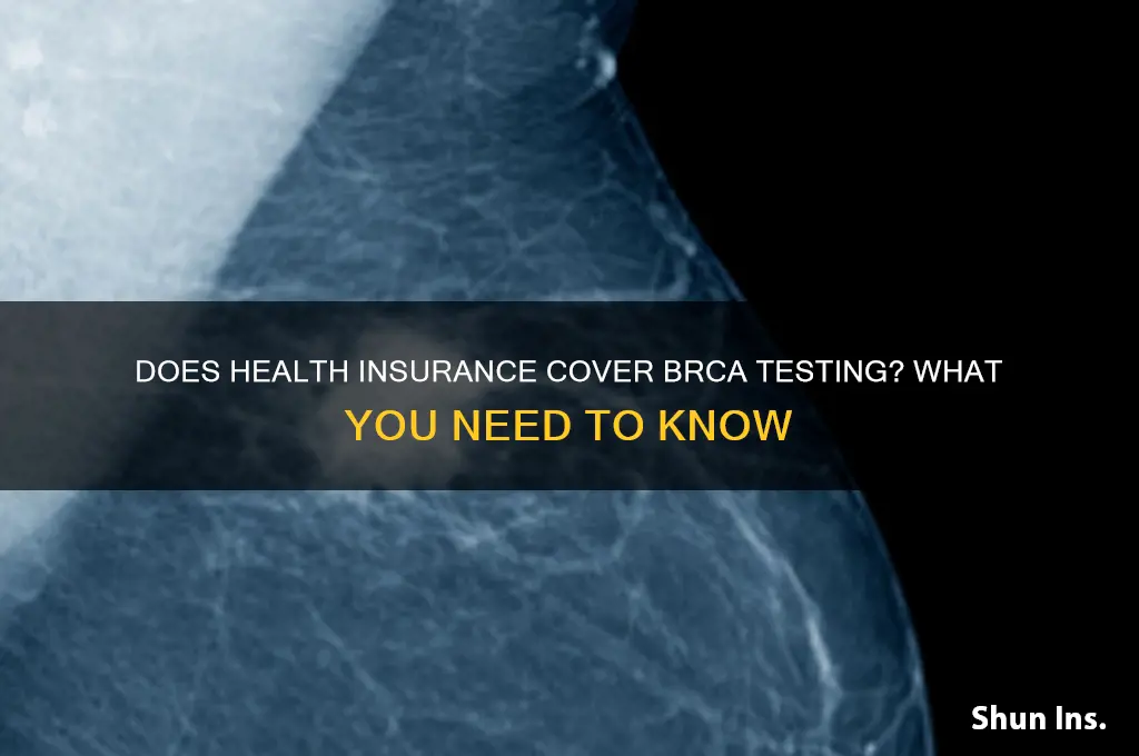 does health insurance cover brca test
