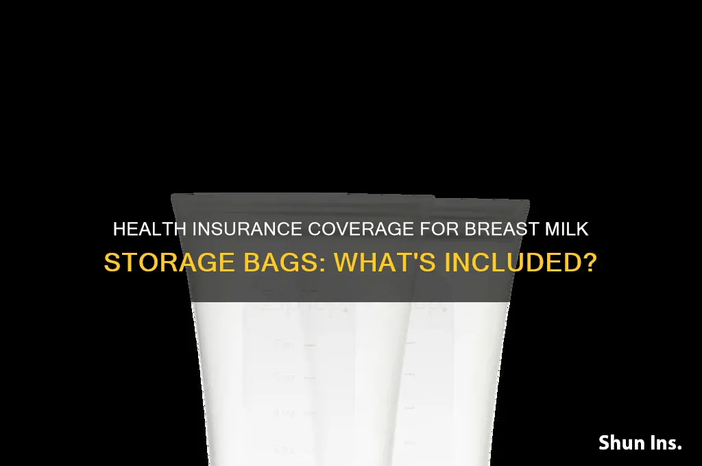 does health insurance cover breast milk bags