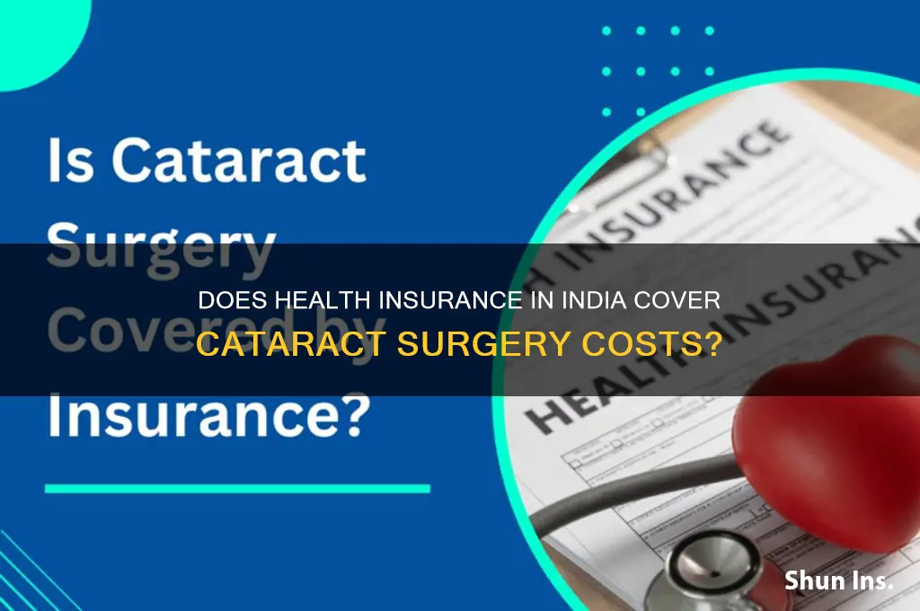 does health insurance cover cataract surgery in india