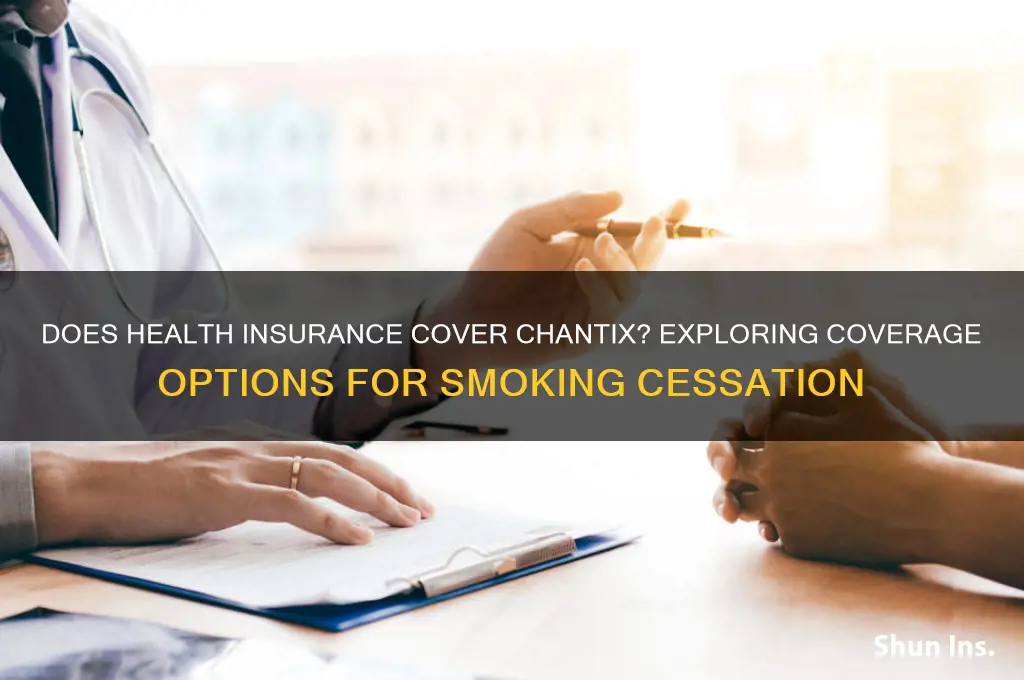 does health insurance cover chantix