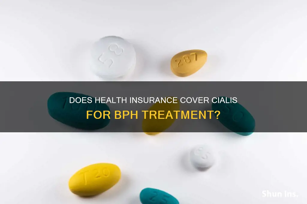 does health insurance cover cialis for bph