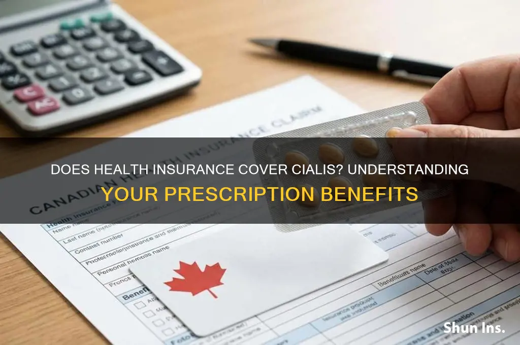 does health insurance cover cialis