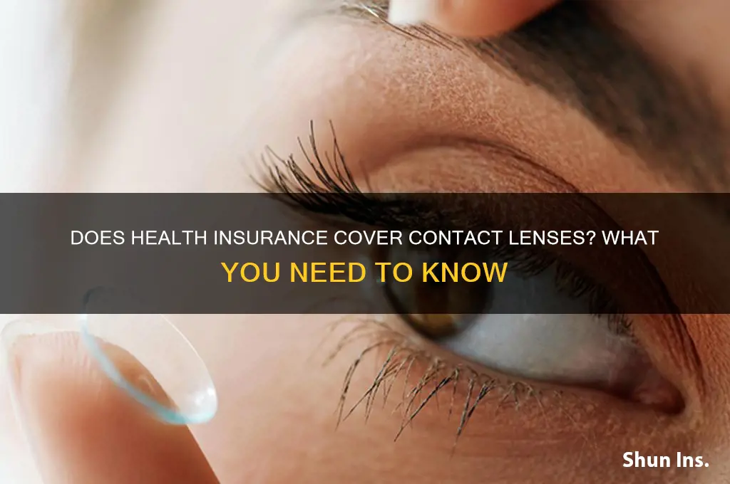 does health insurance cover contact lenses