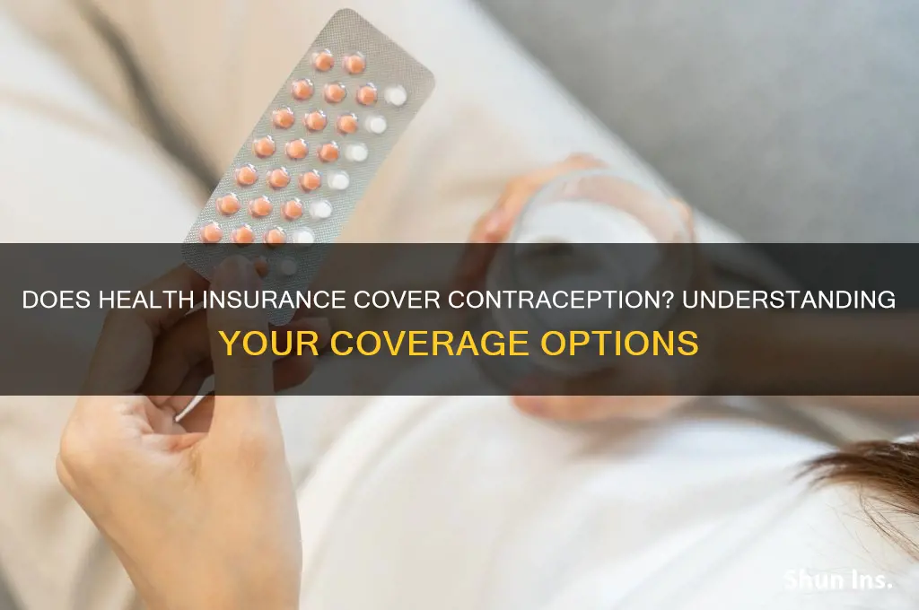 does health insurance cover contraception