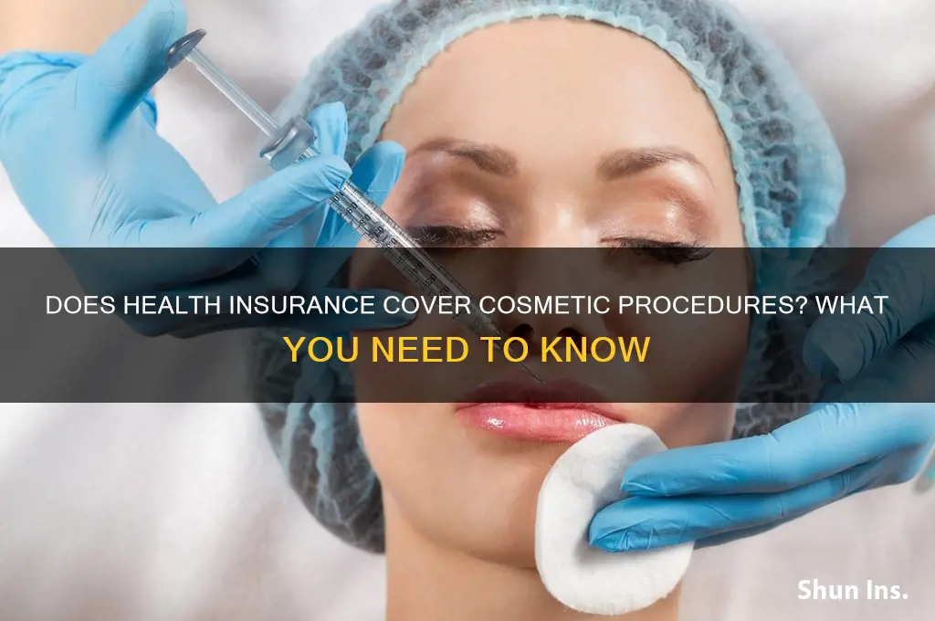 does health insurance cover cosmetic procedures
