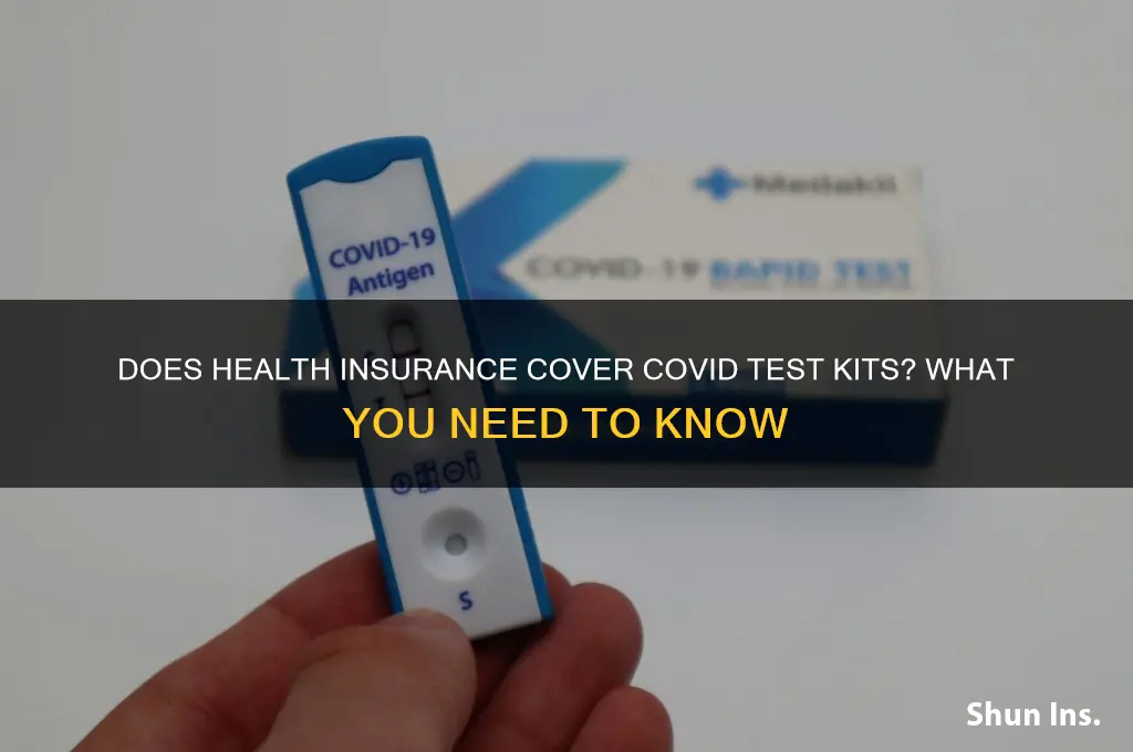 does health insurance cover covid test kits