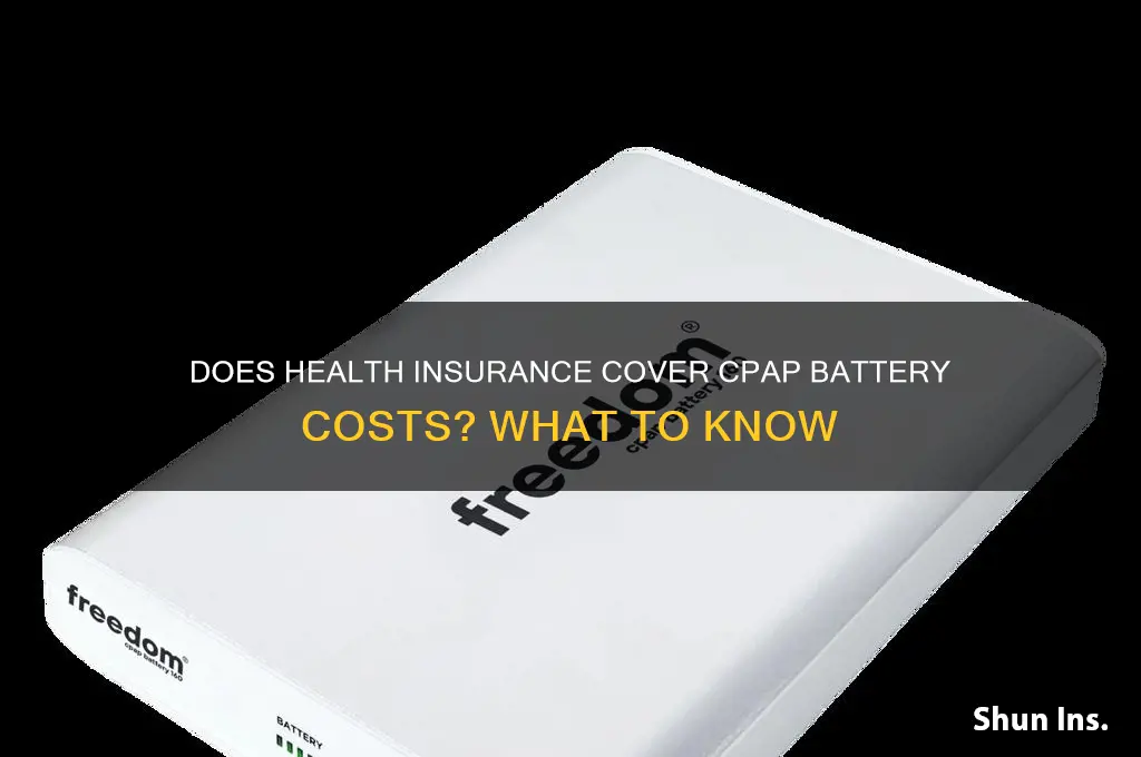 does health insurance cover cpap battery