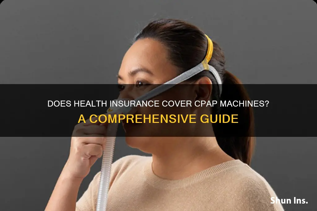 does health insurance cover cpap machines