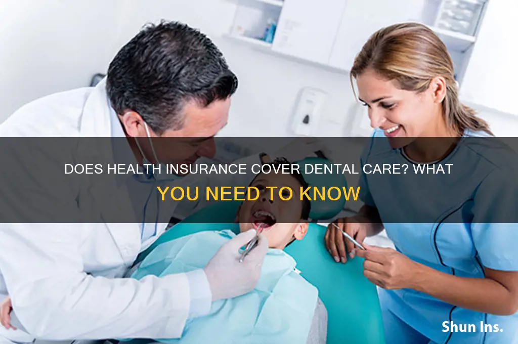 does health insurance cover dentist