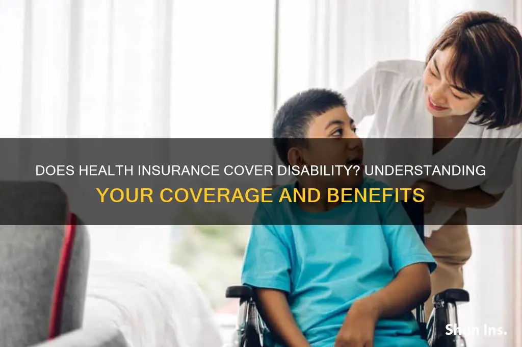 does health insurance cover disability