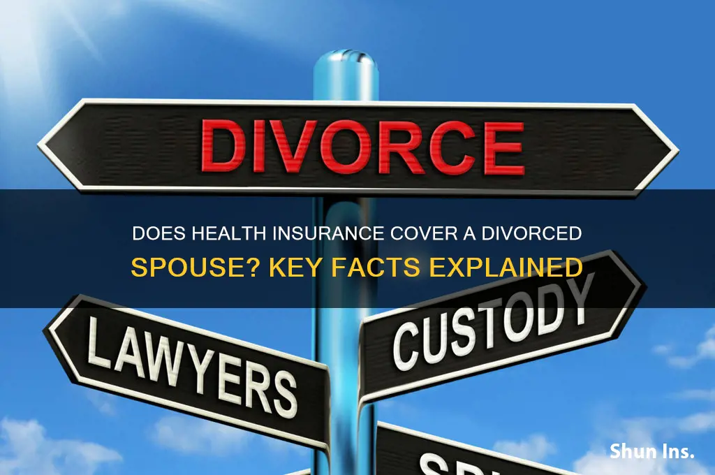 does health insurance cover divorced spouse