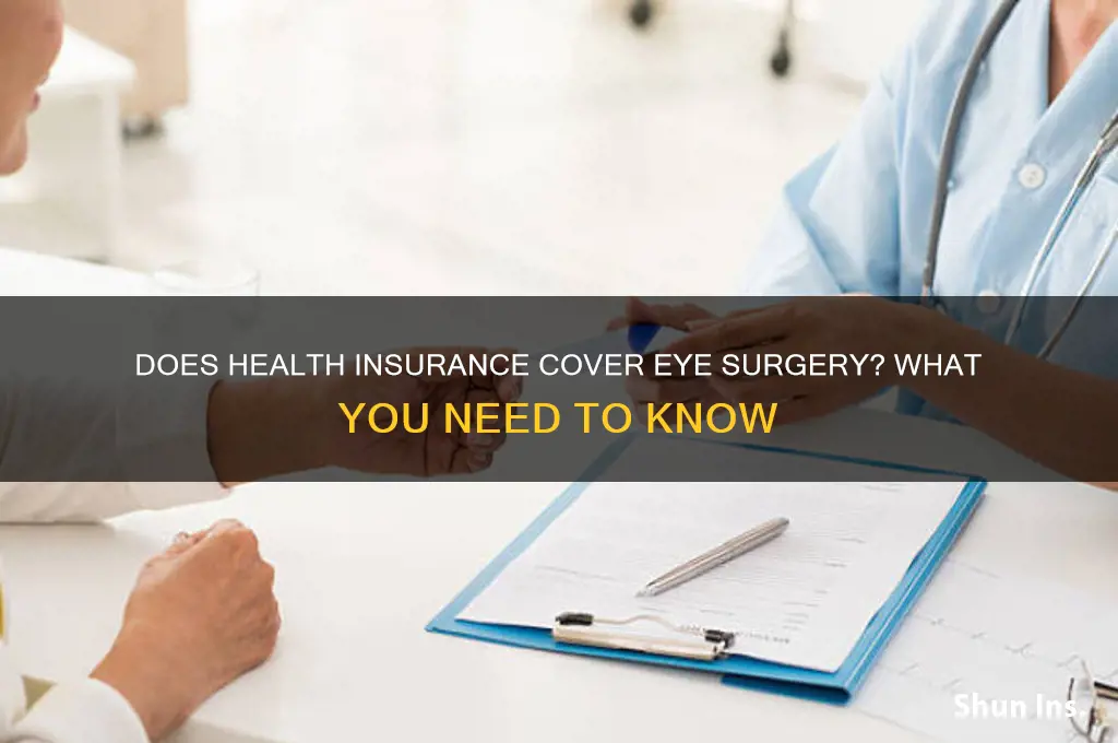 does health insurance cover eye surgery